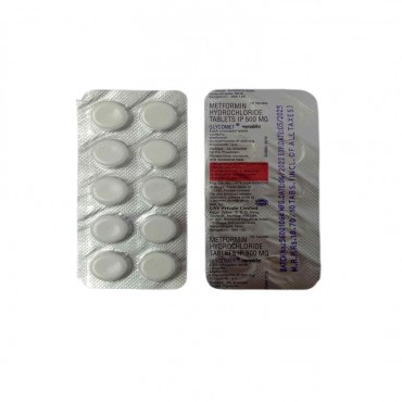 Glycomet 500 mg (10) USV Private Ltd.